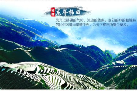 桂林龙脊梯田自由行 桂林行（5）。气势磅礴的龙脊梯田【原创】