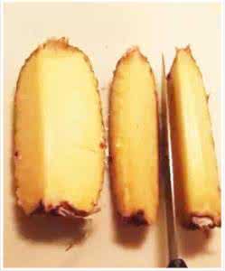 菠萝最简单的削皮 菠萝怎么削皮 教你最简单方便的技巧