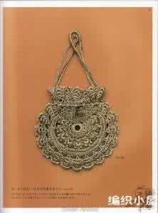 钩针蕾丝花边图解 漂亮蕾丝花边钩针小包