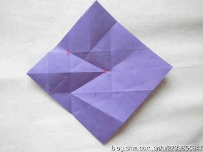 六角礼盒的折法 转载 六角百合花礼盒制作教程