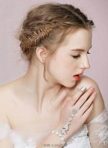 欧美新娘造型 欧美新娘发型