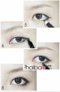 韩式萌系无辜大眼妆容 韩式两款超萌“治愈系”大眼妆