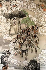 三过家门而不入 大禹治水：三过家门而不入