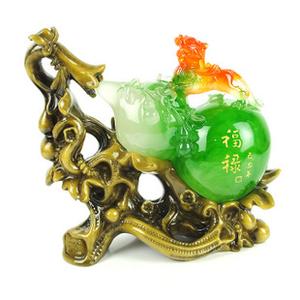 风水摆件葫芦 风水摆件：玉葫芦的风水作用及其摆放