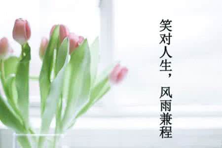 风雨兼程 风雨兼程，笑对人生
