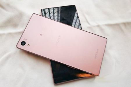 索尼xzp粉色 索尼Xperia Z5玫瑰粉上手试玩图赏