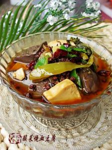 血豆腐 酸菜烧血豆腐