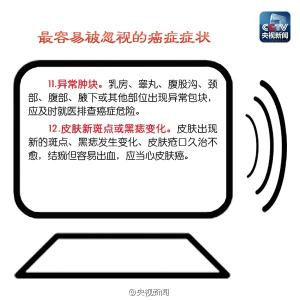 指甲黑线癌症前兆图片 前兆 | 悄无声息的16个癌症信号，知道它们能救命！（央视新闻）