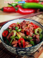 贵州风味小吃 舌尖贵州风味 农家小炒肉【5p】