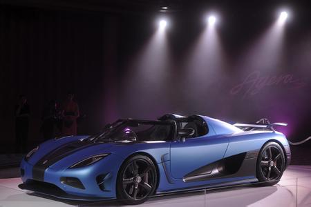 科尼赛克跑车 科尼赛克）超跑车Agera S 亮相新加坡 售价317 万欧元