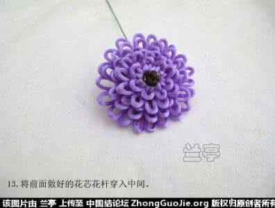 菊花结的编法图解 【新提醒】菊花编法