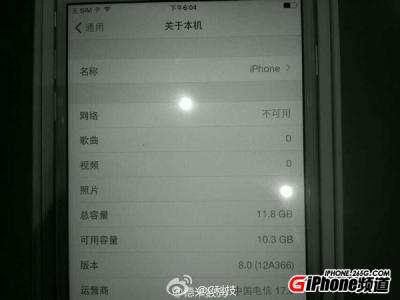 没有可用的缓冲区空间 16G的iPhone6有多少可用空间？