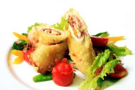 芝士培根面包的做法 芝士培根鸡肉卷的做法