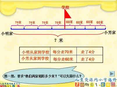 小学数学行程问题 小学数学经典行程问题60例丨第三天