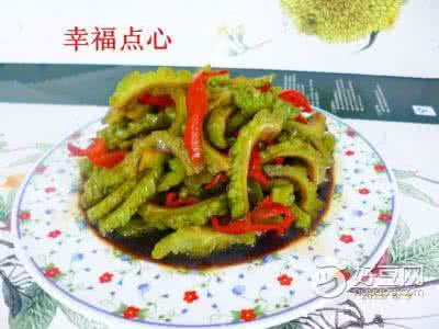 凉拌苦瓜的家常做法 凉拌苦瓜的做法,凉拌苦瓜怎么做好吃,凉拌苦瓜的家常做法