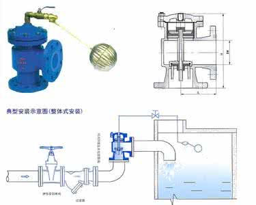 液压水位控制阀安装图 液压水位控制阀如何安装?