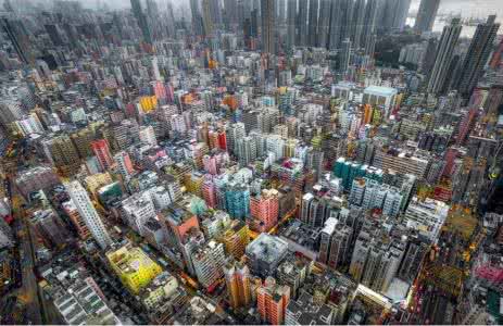 香港高楼密集 香港：令人晕眩密集高楼奇景