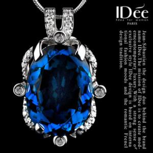 海洋之心蓝宝石项链 海洋之心蓝宝石项链 深邃的海洋之心，鉴别选购蓝宝石要注意什么