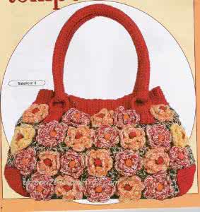 钩编漂亮手袋包 【钩针教程】钩编漂亮手袋（有几款喜欢）