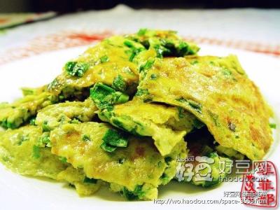 鸡蛋韭菜煎饼怎么做 韭菜蛋饼
