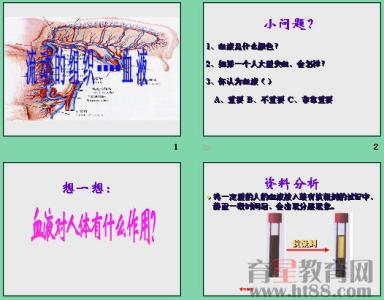 第一节流动的组织血液 “流动的组织――血液”一节的教学体会 2382字 投稿：宋馛馜