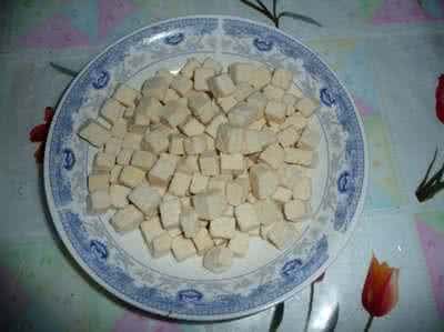 日本豆腐金针菇的做法 珍珠豆腐的做法