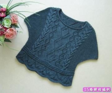 一天一款 巧手编织 巧手编织----一款棒针圆垫教程