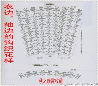钩针开衫外套编织图解 【钩针】淡雅的百搭外套仿织成功