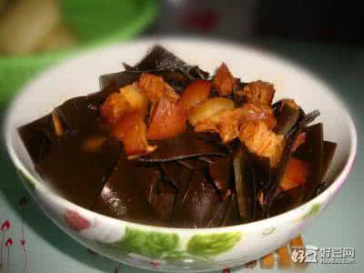 海带土豆烧肉 秋冬进补少不了——海带烧肉
