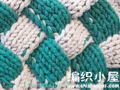 方块花毛衣的织法视频 【引用】方块花的织法