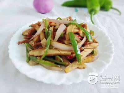 香菇炒豆干的做法 洋葱炒豆干