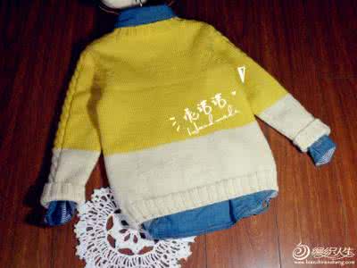 中国编织网儿童毛衣 90～110cm中童毛衣  【消寒暖衣】小扇~海洋之歌 男童麻花背心