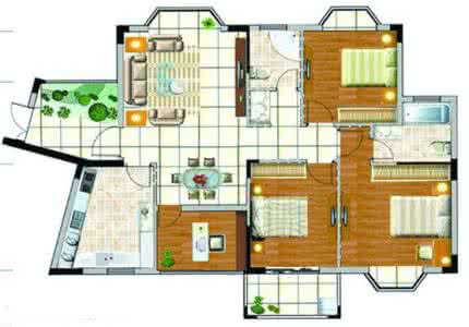 户型案例分析 居家风水：户型案例分析(3)