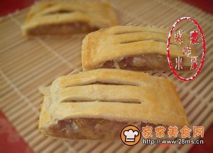 酥皮香蕉派 【美味点心】自制酥皮香蕉派