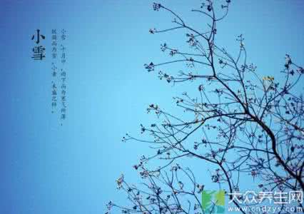 小雪节气 小雪节气 小雪节气食谱