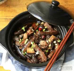 鱼香茄子煲 我爱下饭菜 +鱼香茄子煲