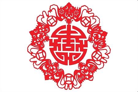 春节窗花剪纸图案大全 窗花剪纸图案 春节窗花剪纸教程