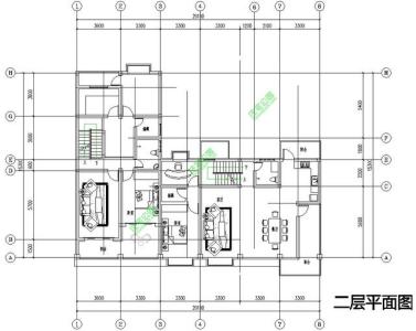 临街商住两用房设计图 20x15米 临街商住两用自建房 含平面图