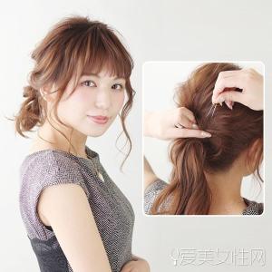 优雅气质宴会低盘发 气质中长发编发 打造优雅宴会LOOK