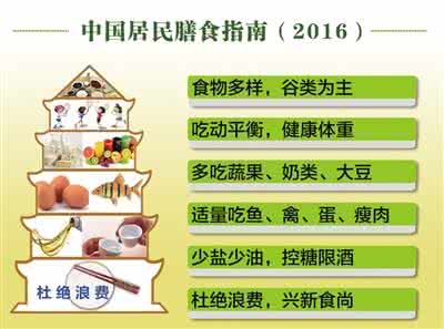 中国居民膳食指南 新版膳食指南发布七大变化科学指导饮食生活