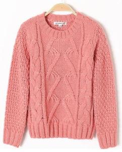 毛衣圆领领子编织方法 般圆领毛衣的编织方法