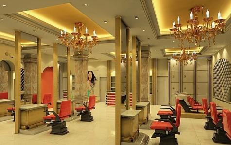 美容美发店装修效果图 美容美发店装修 漯河美容美发店装修