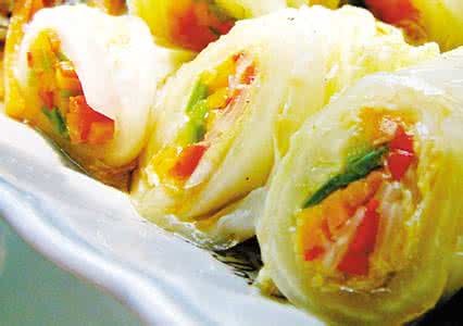 有模有样的白菜卷