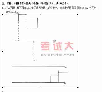 美术自学考试 浙江省2008年10月自学考试美术技法理论试题