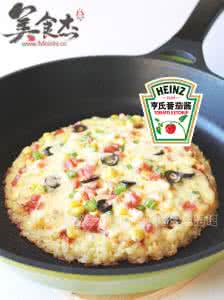 煎锅披萨 煎锅版迷你披萨的做法