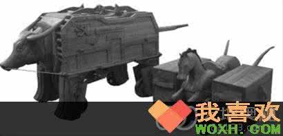 诸葛亮发明的木牛流马 揭秘诸葛亮发明的木牛流马工作原理(图)