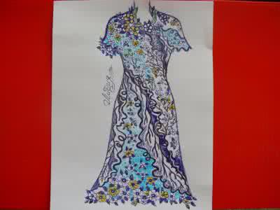 爱尔兰拼花衣453图片  爱尔兰拼花美裙