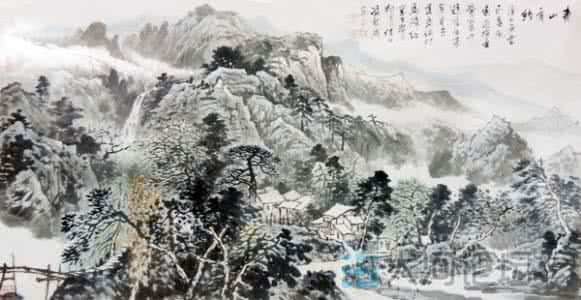 冯聚成山水画 冯聚成山水画欣赏