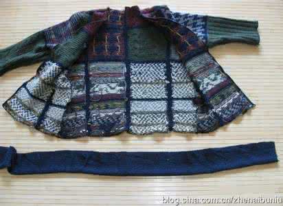 旧毛衣改造 【转载】一件旧毛衣的改造