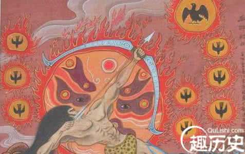 后羿射日的神话故事 后羿射日的神话故事 后羿到底射下了几个太阳？